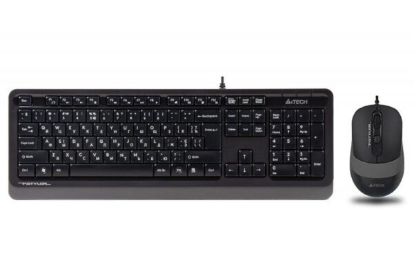 Комплект (клавіатура + миша) A4Tech F1010 Black/Grey USB (1)