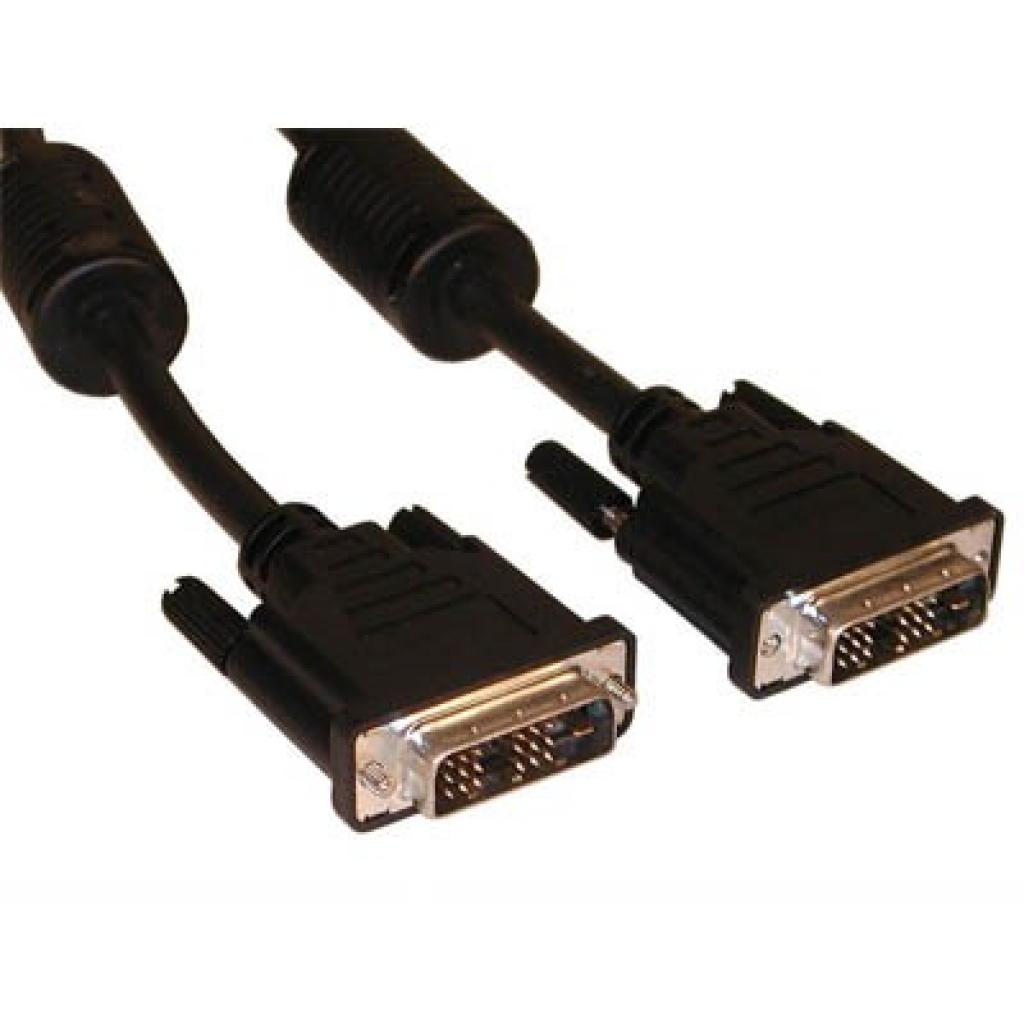 Кабель DVI ATcom 3м DVI-DVI 9148 24/24pin 2-мя феритами (1)