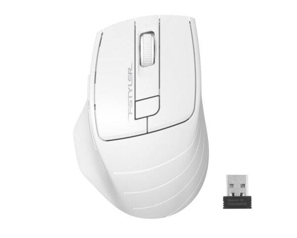 Миша A4Tech FG30S Grey/White USB (1)