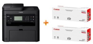 Багатофункціональний пристрій Canon MF237W з Wi-Fi + 2 картриджи (1418C170) (1)