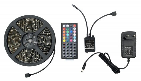 Світлодіодна стрічка  RGB LED-S-RGB500-01 5 м з блоком живлення (1)