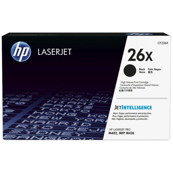 Лазерний картридж HP LJ  26X Black (Pro M402n/M426dw) (CF226X) (1)