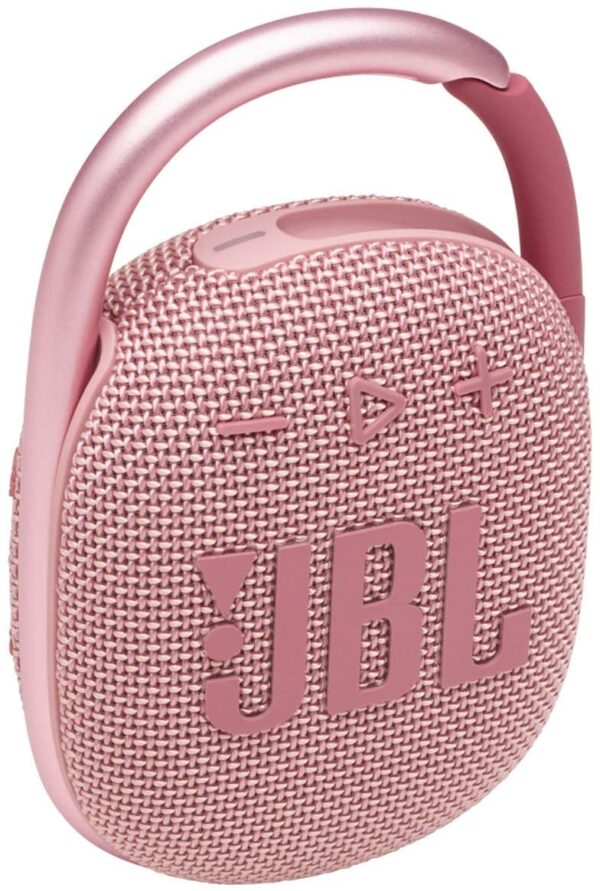 Портативна колонка JBL Clip 4 Pink (JBLCLIP4PINK) (1)