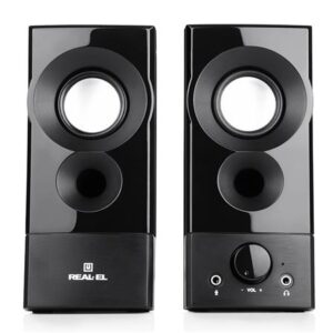 Акустична система REAL-EL S-90 Black (2)
