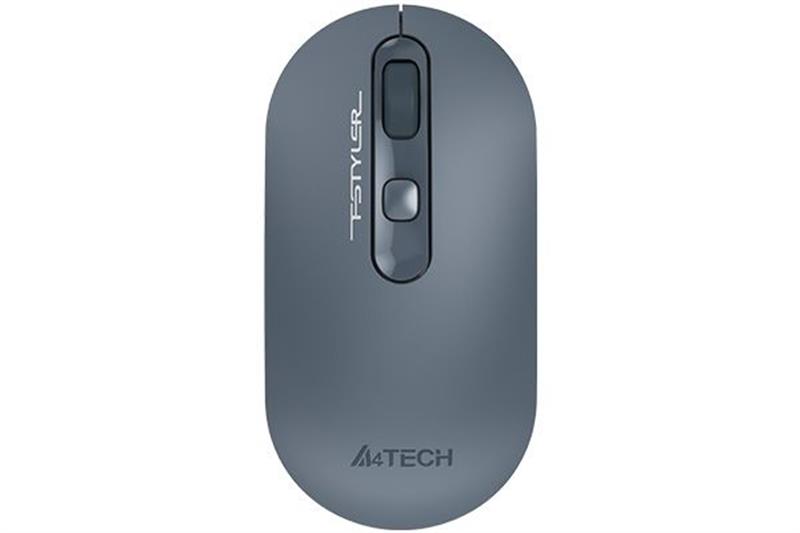 Мишка бездротова A4Tech FG20 Ash Blue USB (3)