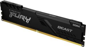 Оперативна пам'ять 8GB DDR4 PC4-25600 (3200MHz) Kingston Fury Beast Black (KF432C16BB/8) (1)