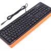 Клавіатура  A4-Tech Fstyler FKS10 Orange (2)