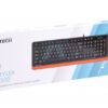 Клавіатура  A4-Tech Fstyler FKS10 Orange (4)