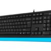 Клавіатура  A4Tech FK10 Ukr Blue USB (2)