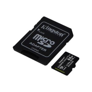 Карта пам'яті  MicroSDXC  64GB UHS-I Class 10 Kingston Canvas Select Plus R100MB/s + SD-адаптер (SDCS2 (2)