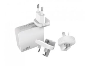 Зарядний пристрій USB Silicon Power (SP2A4ASYWC102PUW) 2 port x 2.4A White (1)