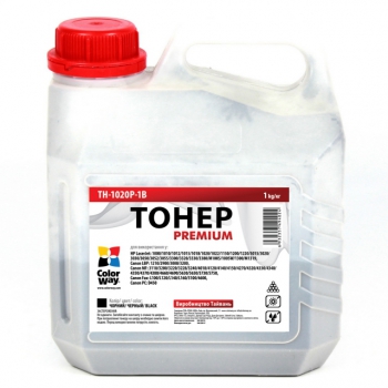 Тонер HP LJ1010 (Q2612A) Canon F703 /Premium ColorWay (TH-1020P-1B) (1)