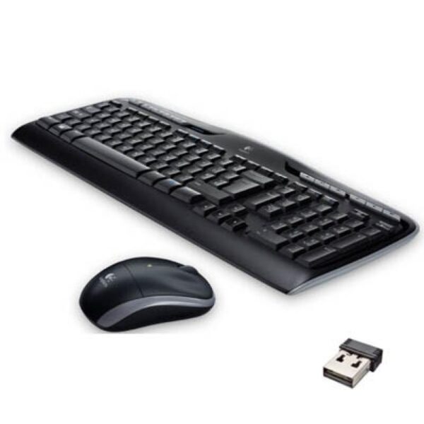 Комплект (клавіатура + миша) Logitech Wireless Combo MK330 (920-003995) Black USB (1)