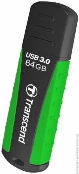 Флешка USB Flash 64Gb USB 3.0 Transcend JetFlash 810 Green (1)