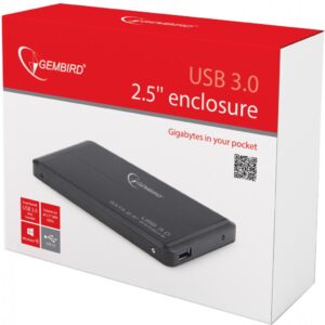 Кишеня зовнішня Gembird EE2-U3S-2 для 2.5