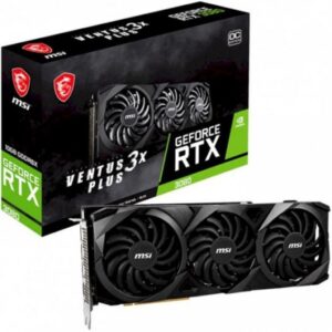 Відеокарта MSI GeForce RTX 3080 VENTUS 3X PLUS 10G (RTX 3080 VENTUS 3X PLUS 10GO CLHR)  GDDR6X (2)