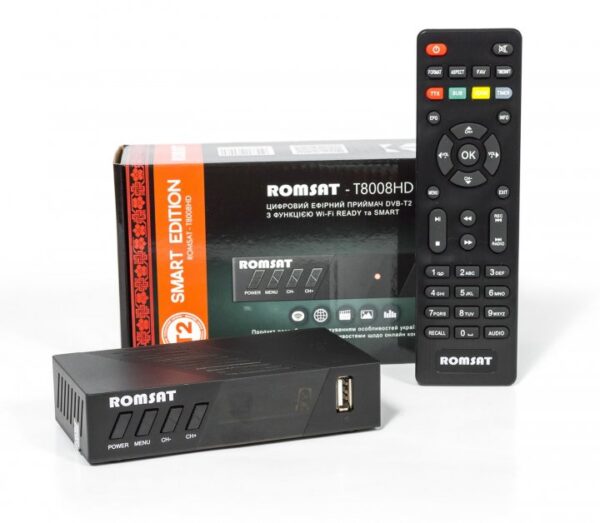 ТВ-Тюнер Romsat T8008HD
