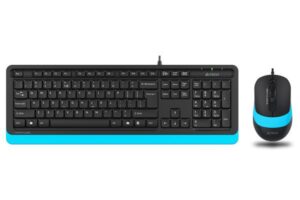 Комплект A4-Tech Fstyler F1010 USB Black/Blue (1)