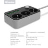 Фильтр СolorWay 3 розетки/6USB Black 1.8M (3)