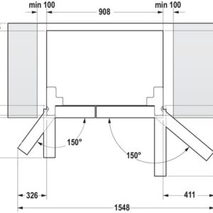 Холодильник Gorenje NRS9181MX Side-by-Side (2)