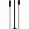 Перехідник 0.15m Cablexpert HDMI на 2хHDMI(M)/VGA(M) audio 3.5mm (5)