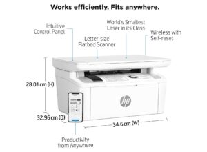 БФП HP LaserJet Pro M140WE з Wi-Fi (7MD72E) (2)