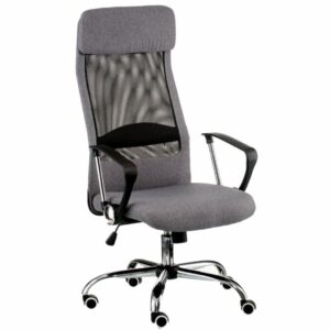 Крісло офісне Special4You Silba grey (000003631