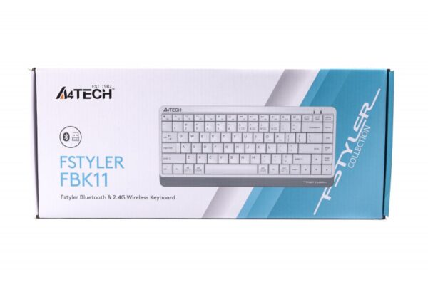 Клавіатура A4-Tech Fstyler FBK11 White (1)