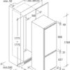 Вбудований холодильник Candy CBL 3518 EVW