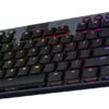 Клавіатура Logitech G915 TKL Lightspeed Wireless RGB Mechanical Carbon Clicky Switch (920-009537) (2)