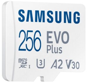 MicroSDHC 256GB Samsung Evo Plus Class 10 UHS-I (MB-MC256KA/EU) + SD адаптер (1)