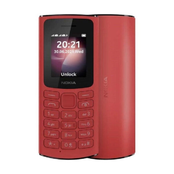 Nokia 105 Dual Sim 2023 Red (1GF019CPB1C01)