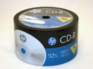 Диски CD-R НР 700MB 52x (Без шпинделя) 50 шт