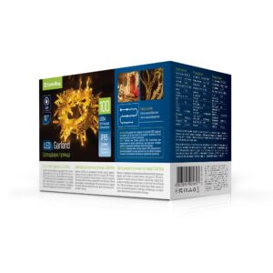 Світлодіодна вулична гірлянда СolorWay 10м 100Led (IP65) теплий білий (1)