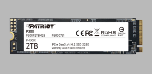 Накопичувач M.2 SSD 2TB Patriot P300 (P300P1TBM28)