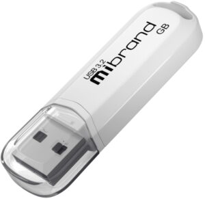 USB Flash 128GB USB 3.2 Mibrand Marten (MI3.2/MA128P10W) White