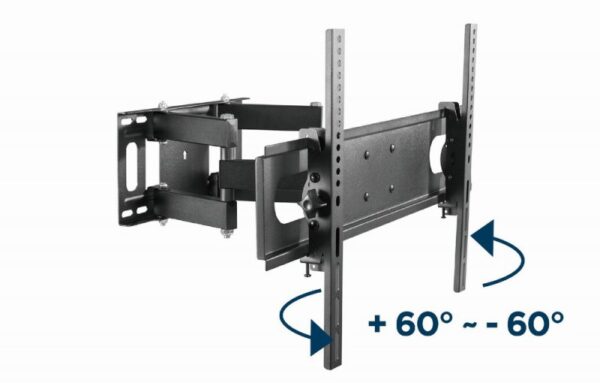 Кріплення настінне Gembird WM-70ST-01 37"-70" похило-поворотне (5)
