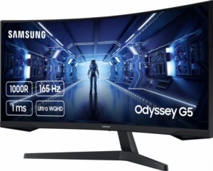 Монітор Samsung 34" Odyssey G5 (LC34G55TWWIXCI) VA (4)