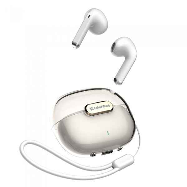 Навушники СolorWay Slim TWS-2 Earbuds White (CW-TWS2WT)