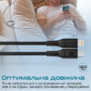 Кабель 1.2m Type-C / Lightning Promate (POWERLINK-120.BLACK) Black (2)