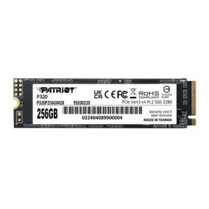 Накопичувач M.2 SSD 256GB Patriot P320 (P320P256GM28)