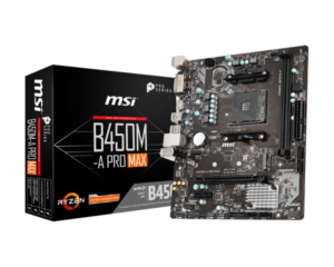 MB MSI B450M-A PRO MAX