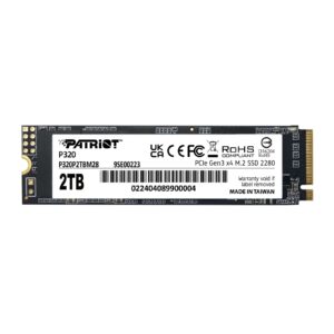 Накопичувач M.2 2280 2TB Patriot P320 (P320P2TBM28)