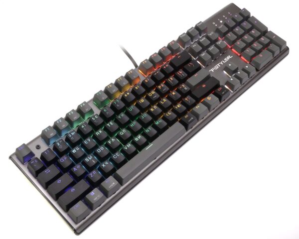 Клавіатура ігрова механічна A4-Tech FS100 (Stone Black)