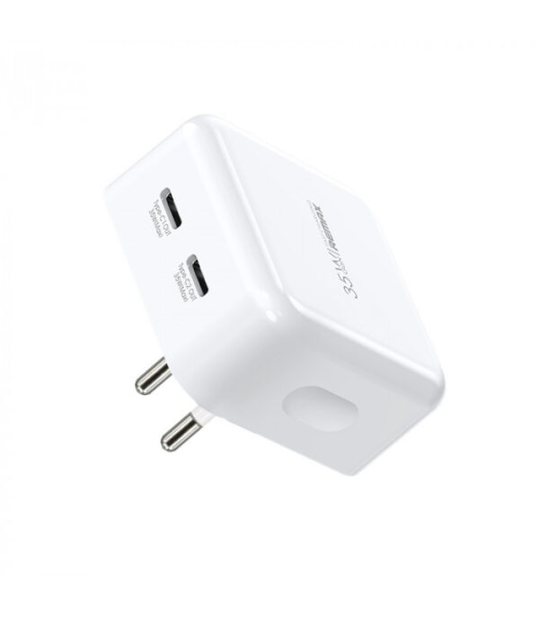Зарядний пристрій Remax 35W PD + QC Fast Charger White (RP-U87)