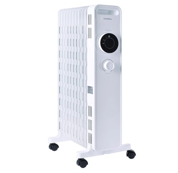 Масляний радіатор LUXELL LUX-1230S White