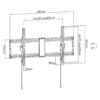 Кріплення настінне Gembird WM-90T-01 43"-90" (2)