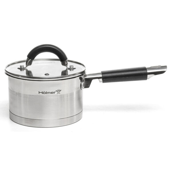 Ківш з кришкою Holmer Professional Chef 1,3л (SP-13513-SSD)