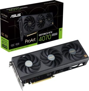 VC ASUS GeForce RTX 4070 Super ProArt OC Edition 12GB (PROART-RTX4070S-O12G) GDDR6X