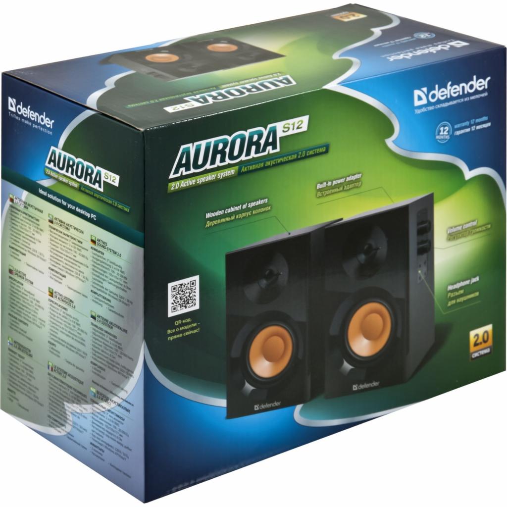 Колонки Defender Aurora S12 Black (65415) (2)